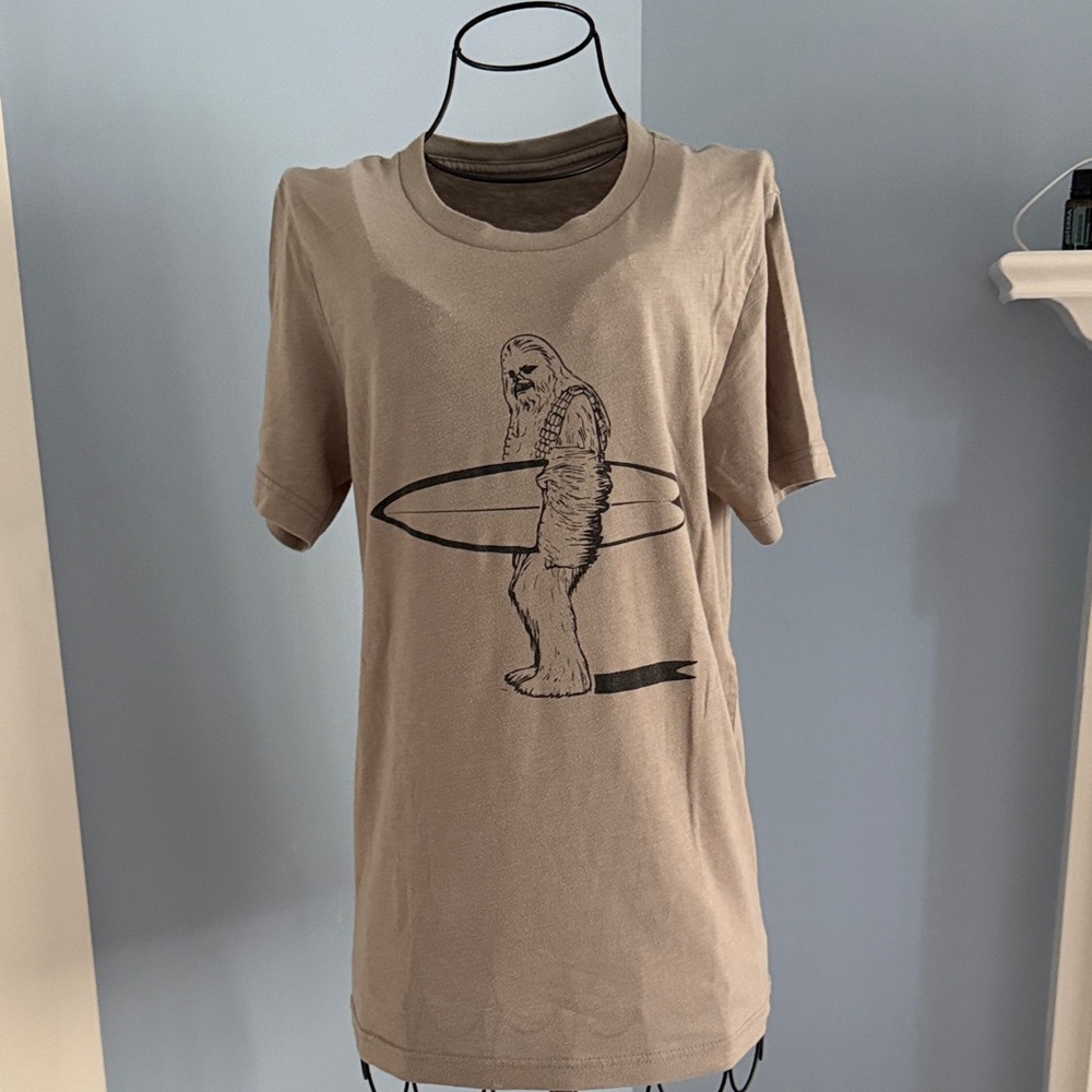 Kids Tan Bigfoot Surf Tee